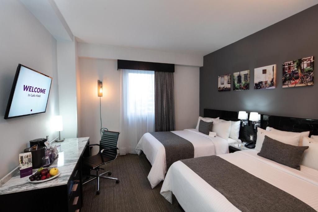 Двухместный (Улучшенный двухместный номер с 1 кроватью), LaiLa Hotel CDMX