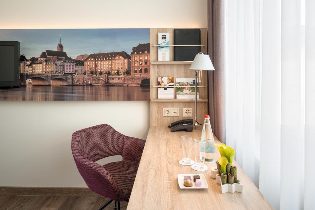 Одноместный (Улучшенный одноместный номер), Dorint Hotel Basel
