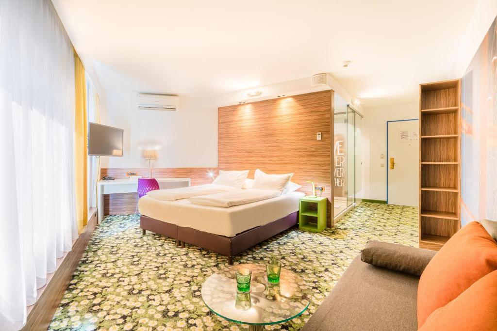 Двухместный (Улучшенный двухместный номер с 1 кроватью), Ibis Styles Wien City