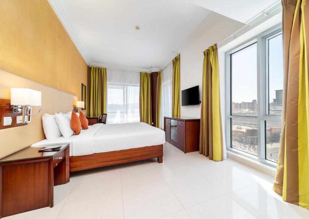 Апартаменты (Апартаменты с 1 спальней и балконом), Апарт-отель Star Metro Deira Hotel Apartments