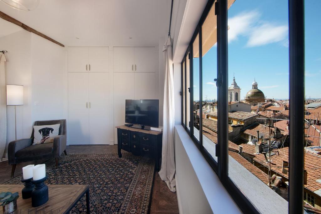 COCOON LOFT - MAGNIFIQUE LOFT SOUS TOIT, REFAIT A NEUF, VUES SPLENDIDES, CLIM, WIFi photo 2