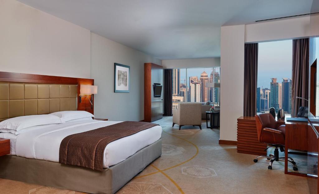 Двухместный (Представительский номер с кроватью размера «king-size»), Intercontinental Doha - The City