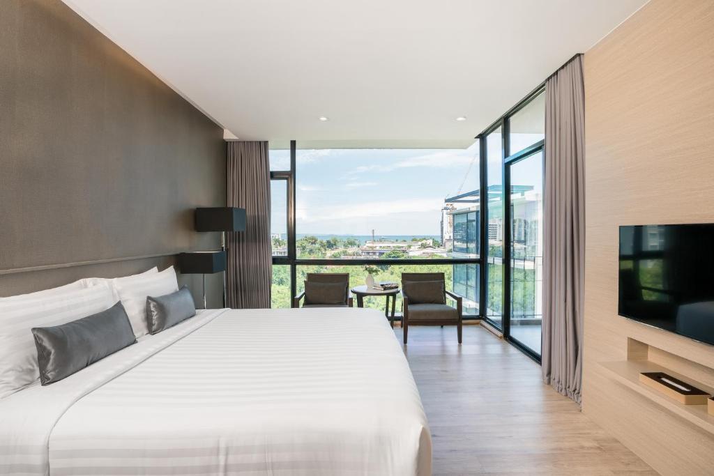 Студио (Двухместный номер Делюкс с 1 кроватью), Отель At Mind Serviced Residence