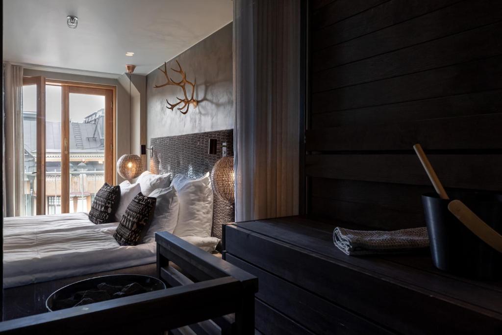 Двухместный (Люкс Mystique с французским балконом), Lapland Hotels Bulevardi