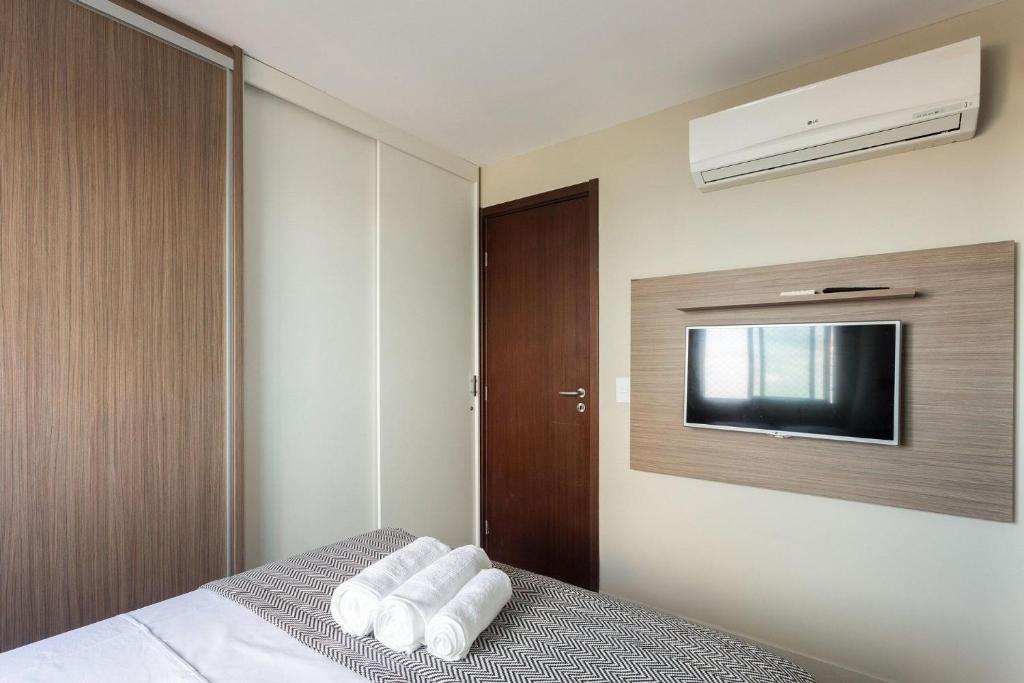 Luxuoso Flat de 2 qts ao lado do CASV e do Riomar photo 3