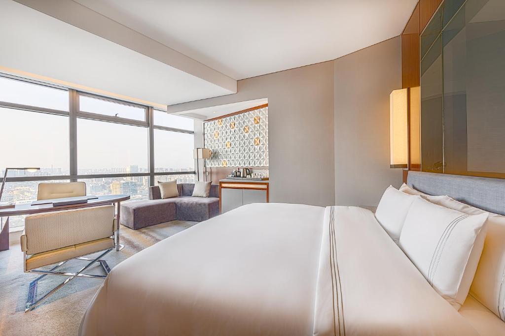 Двухместный (Представительский номер с кроватью размера «king-size»), Hotel Nikko Suzhou