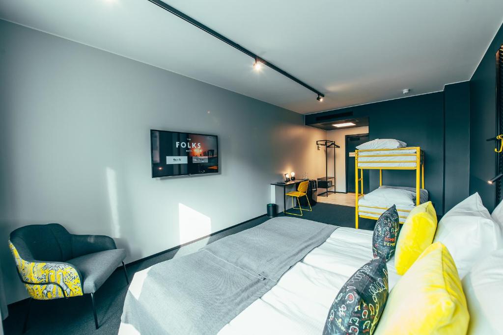 Двухместный (Номер «Стандарт Плюс»), The Folks Hotel Konepaja