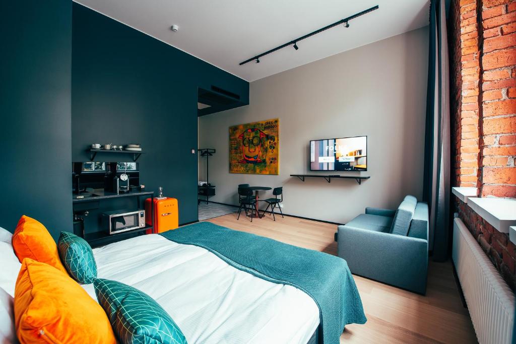 Двухместный (Лофт), The Folks Hotel Konepaja