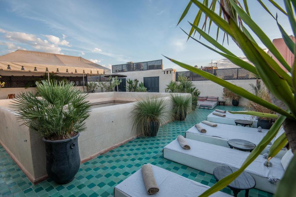 Двухместный (Двухместный номер Rooftop с 1 кроватью), Riad Spa Sindibad