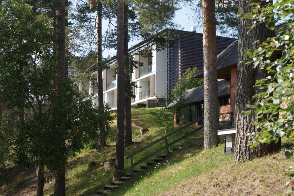 Апартаменты (Апартаменты с 1 спальней и сауной), Vuokatti Chalets