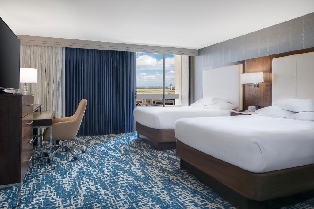 Двухместный (Номер с кроватью размера «queen-size» - Верхний этаж), Hyatt Regency DFW International Airport