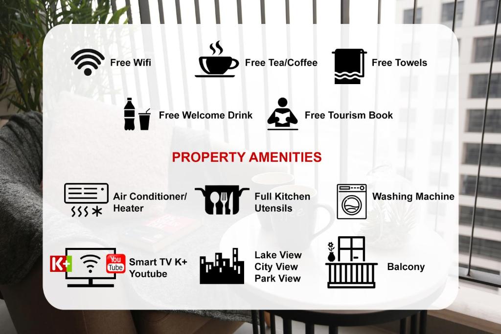 VINHOMES DCAPITALE Romantic LAKEVIEW 2Brs