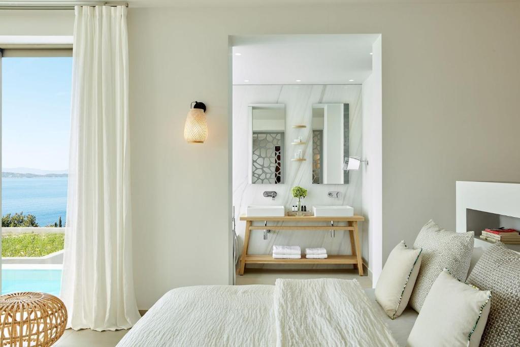 Excellent Halkidiki Villa Junior Pool Villa 2 1 Bedroom Stunning Sea Views Ouranoupoli photo 3