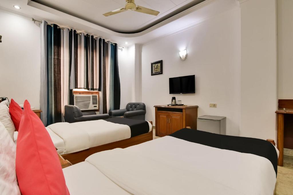 Двухместный (Бюджетный двухместный номер с 1 кроватью), Capital O 44526 Hotel Tjs Royale