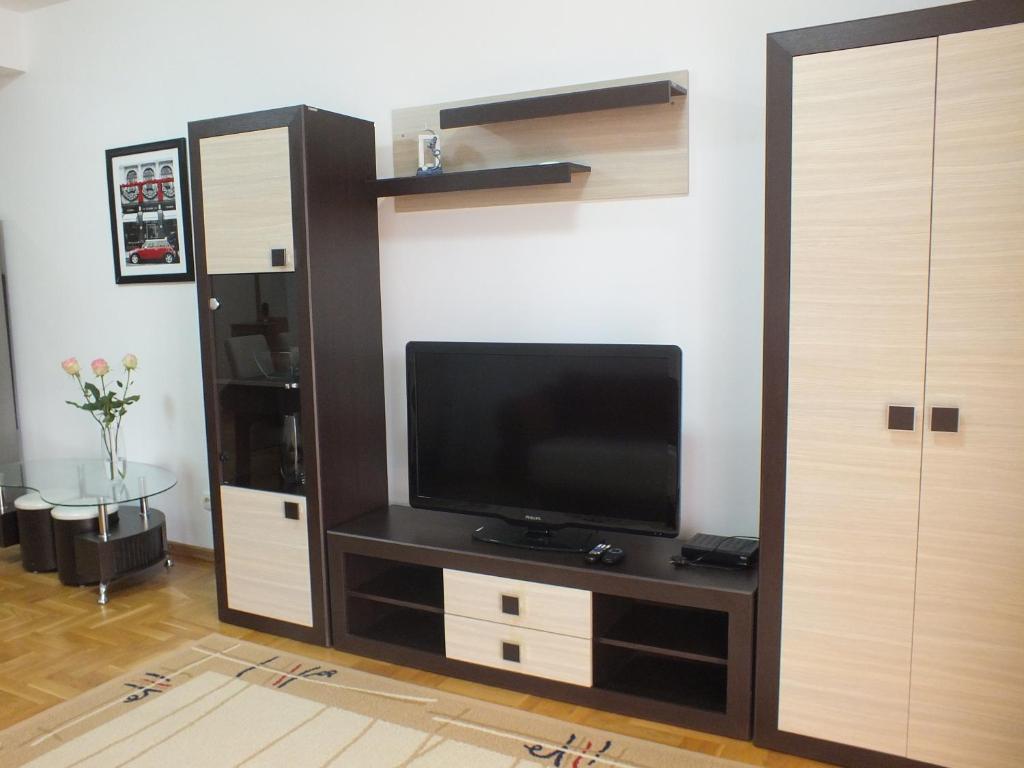 Апартаменты (Апартаменты с 1 спальней и балконом с видом на море), Monterus Bečići Apartments