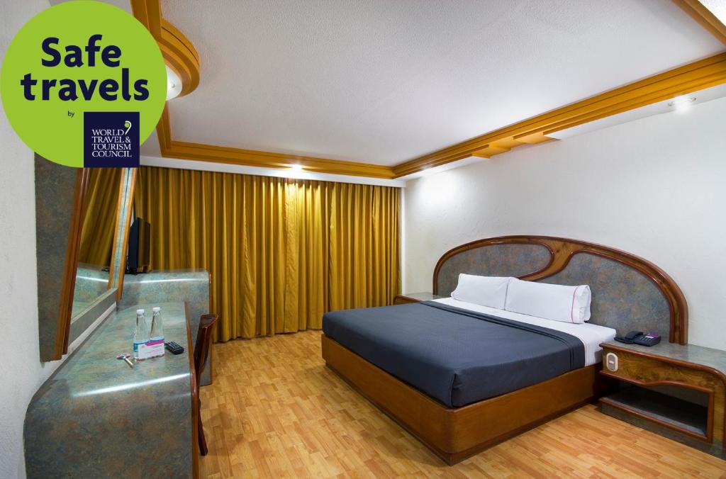 Двухместный (Номер с кроватью размера «king-size»), Hotel MX congreso