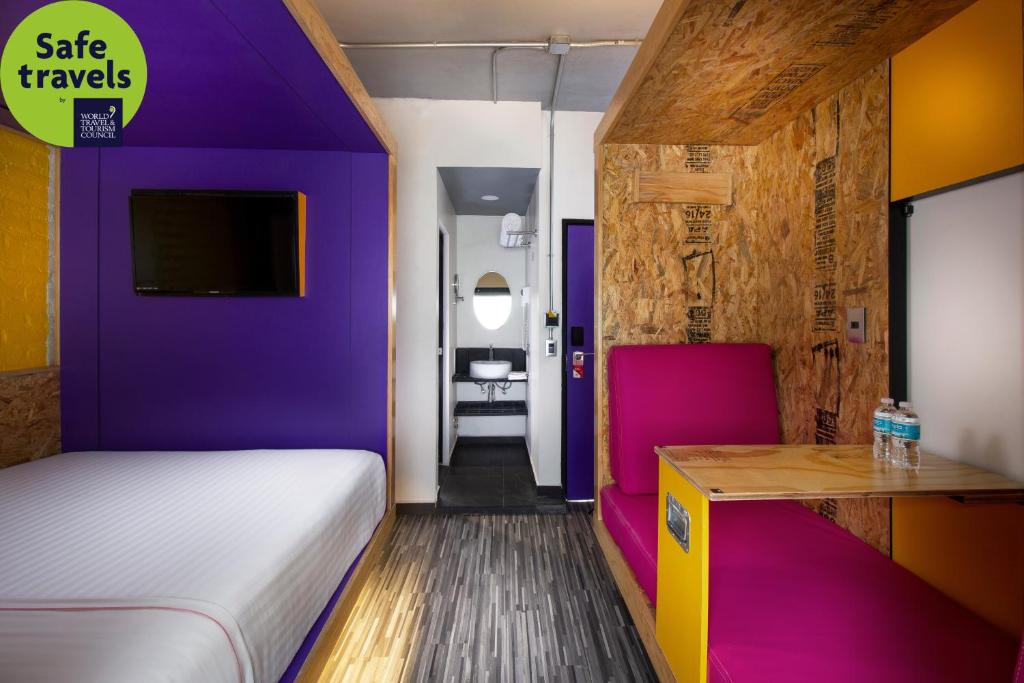 Двухместный (Стандартный двухместный номер с 1 кроватью), Hotel MX roma