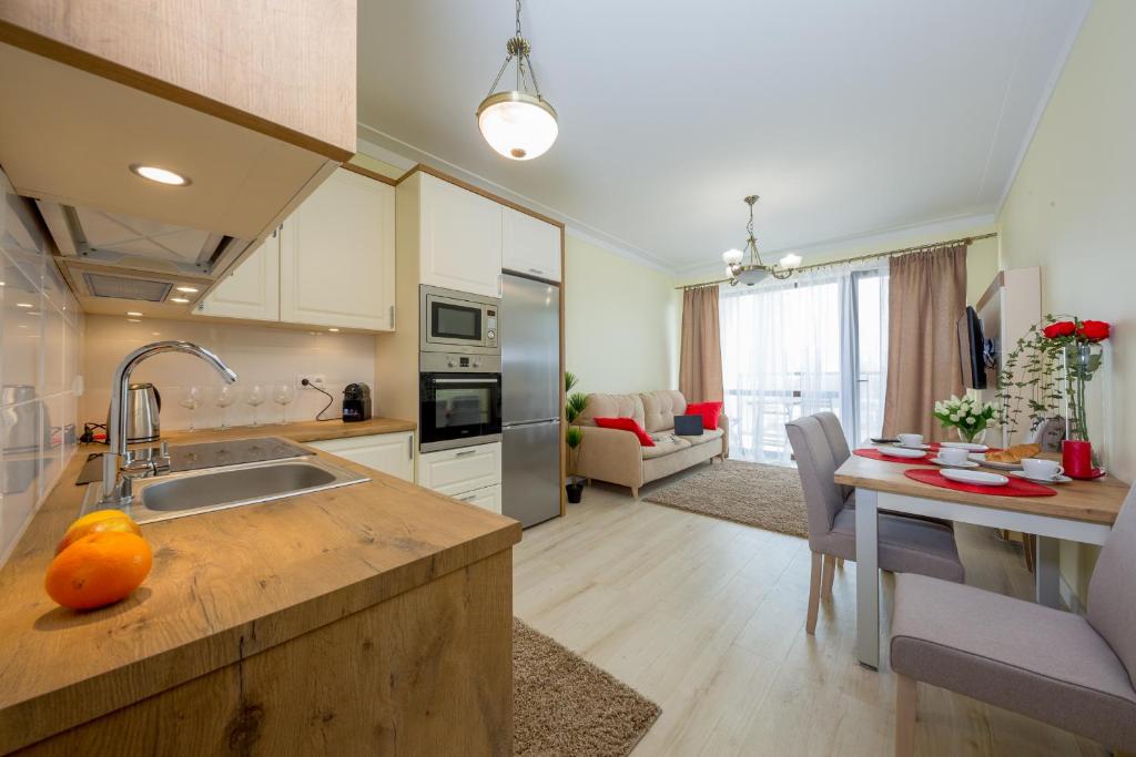 Апартаменты (Апартаменты с 2 спальнями), Kazou Service Przy Arkadii