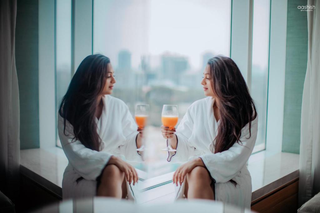 Двухместный (Клубный номер «Горизонт» с кроватью размера «king-size»), Shangri-La Hotel, Bengaluru