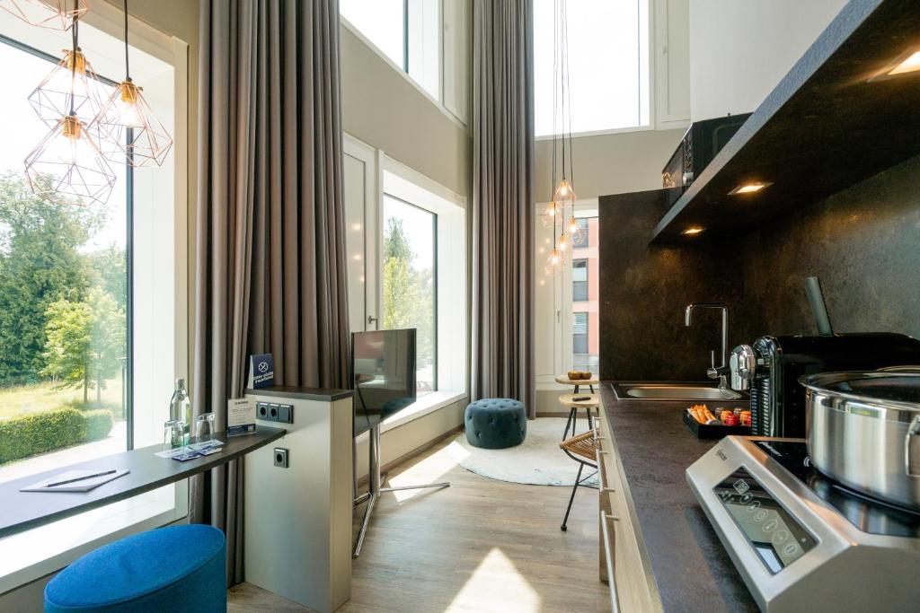 Студио (Двухуровневый номер-студио), HARBR. hotel Konstanz