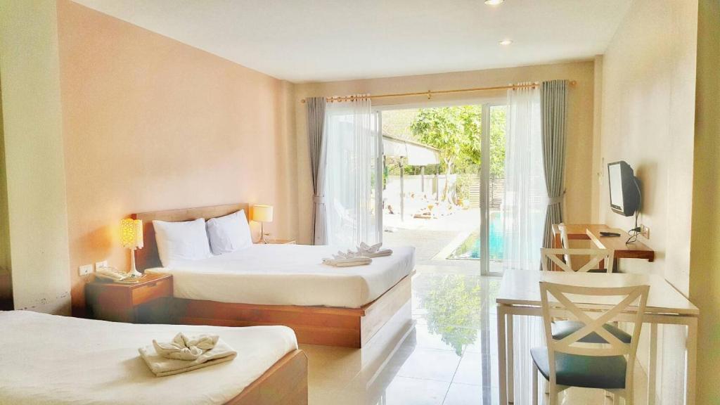 Двухместный (Номер с посещением бассейна), Ao Nang Miti Resort