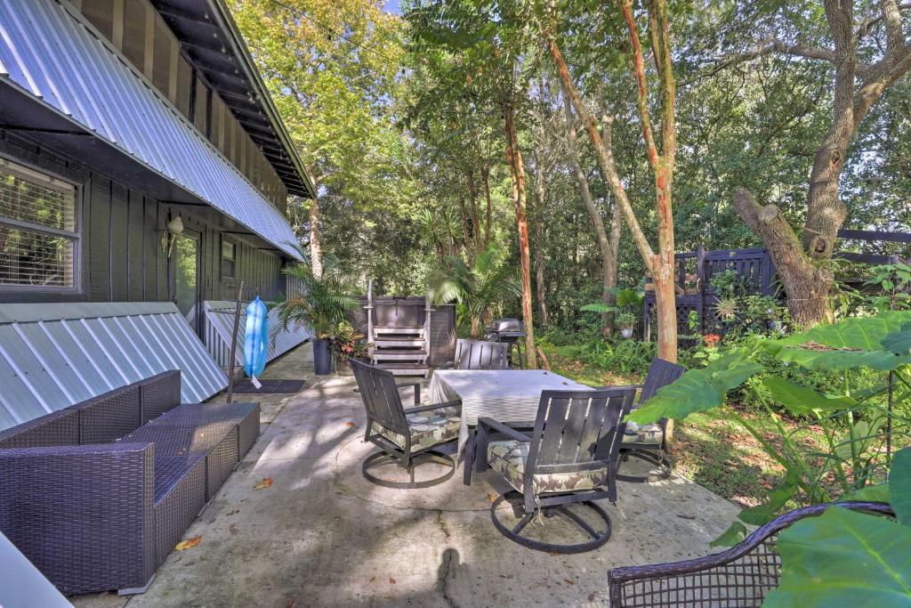 Chic A-Frame Escape with Fire Pit - Private Property photo 1