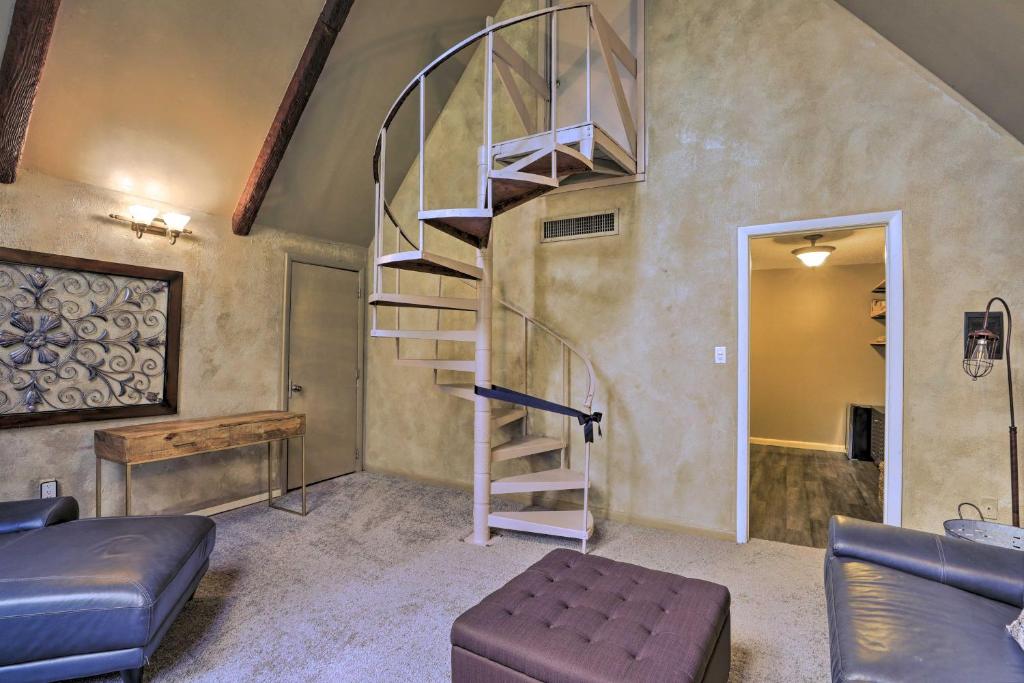 Chic A-Frame Escape with Fire Pit - Private Property photo 3