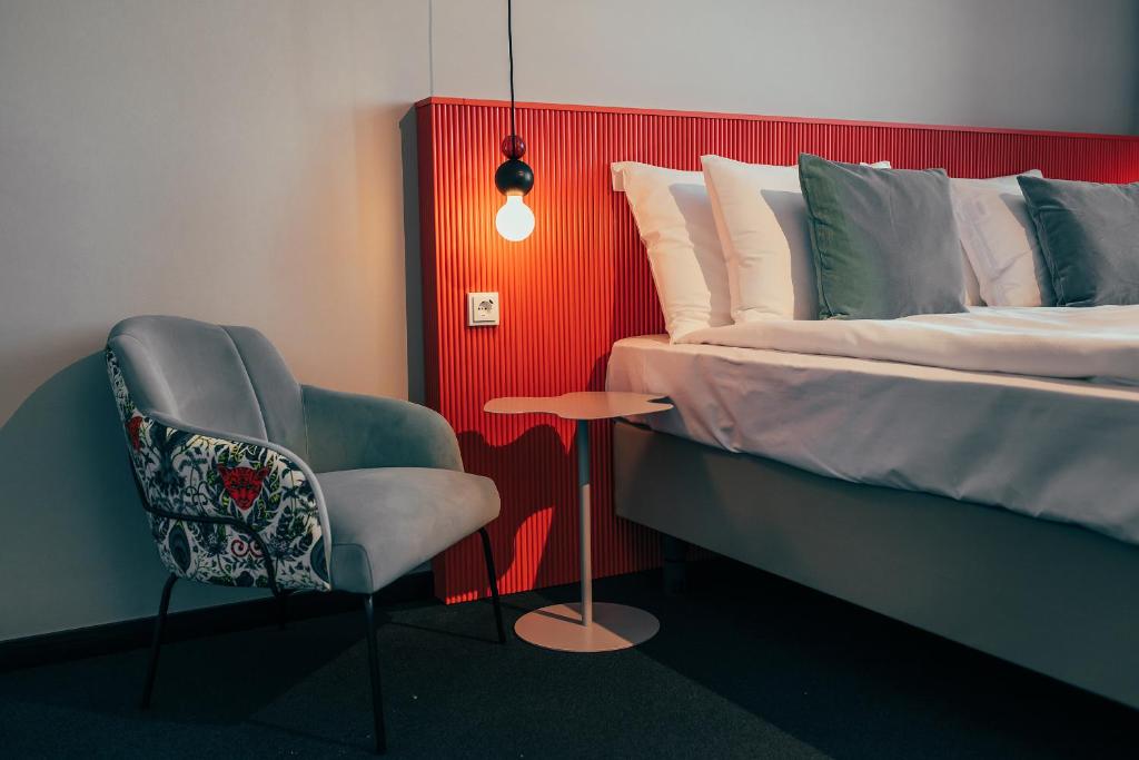 Двухместный (Улучшенный номер), The Folks Hotel Konepaja