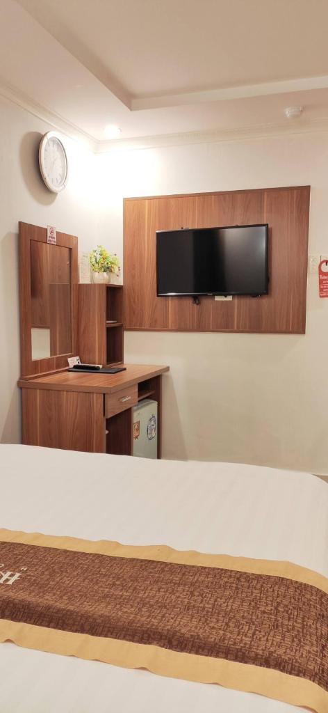 Двухместный (Улучшенный двухместный номер с 1 кроватью), Huong Mai Hotel