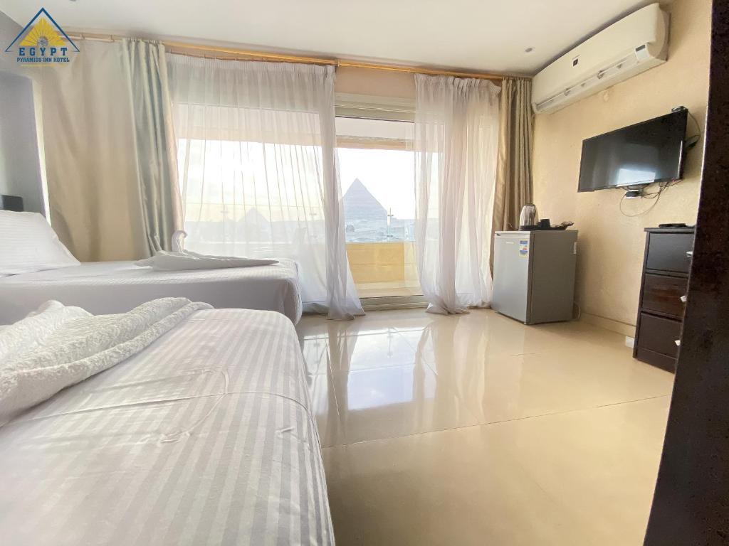 Двухместный (Номер Делюкс с видом на пирамиду), Egypt pyramids inn