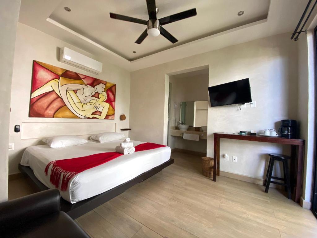 Двухместный (Номер Делюкс (для 2 взрослых и 1 ребенка)), Pacha Tulum
