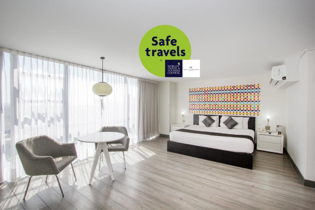 Двухместный (Номер Делюкс с кроватью размера «king-size»), Hotel El Ejecutivo by Reforma Avenue