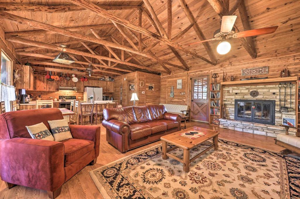 Rustic Canyon Lake Cabins with Hot Tub on about 3 Acres! photo 2