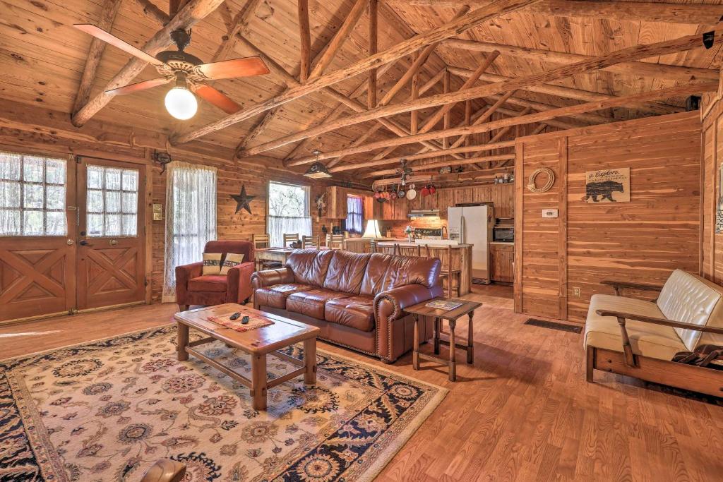 Rustic Canyon Lake Cabins with Hot Tub on about 3 Acres! photo 3