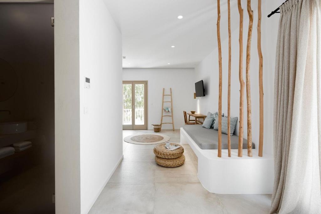 Luxury Milos Apartment Superior Suite 1 Bedroom Well Furnished Interior Adamanta photo 1