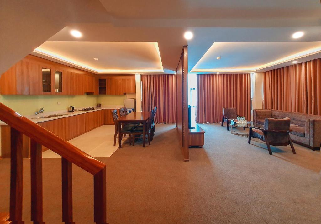 Апартаменты (Апартаменты с 2 спальнями), Muong Thanh Dien Chau Hotel
