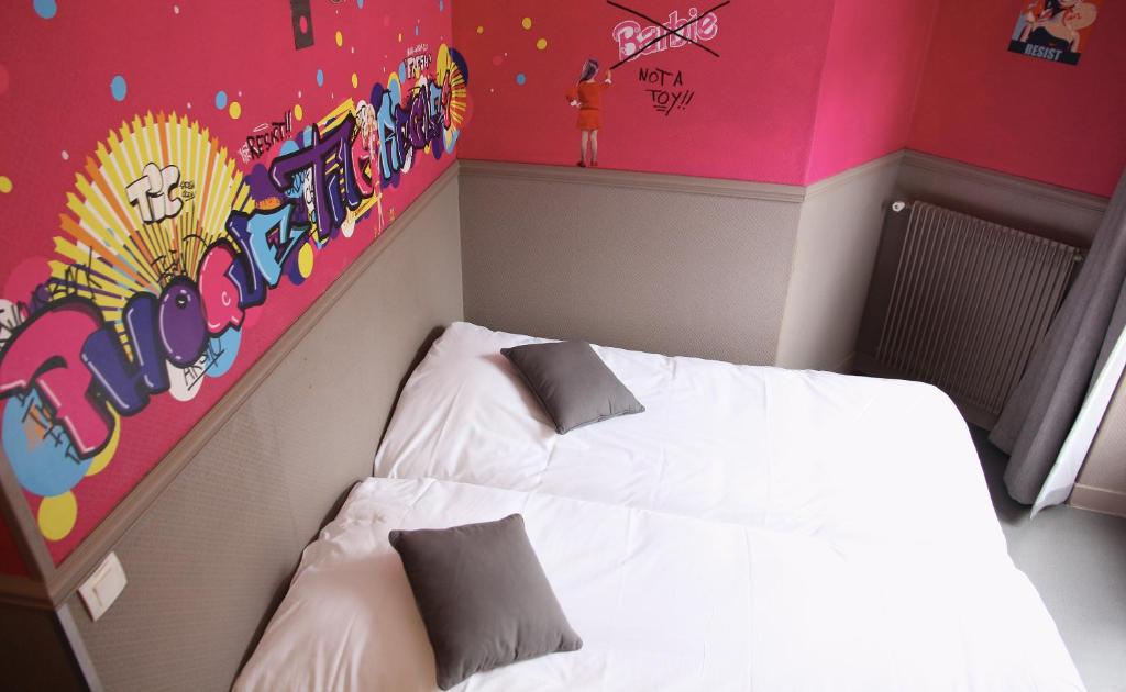 Двухместный (Городской двухместный номер с 2 отдельными кроватями), Absolute Hotel Paris République