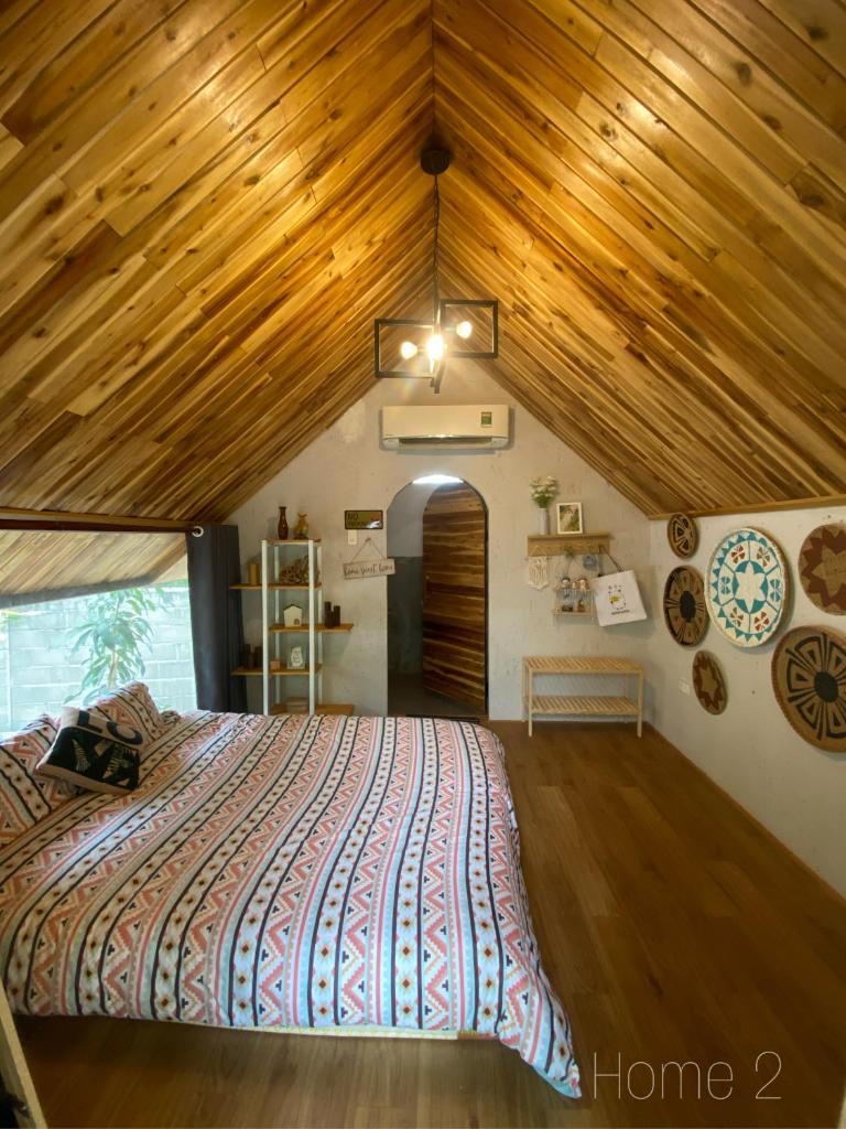 Двухместный (Двухместный номер с 1 кроватью и патио), Phố Đá Hotel