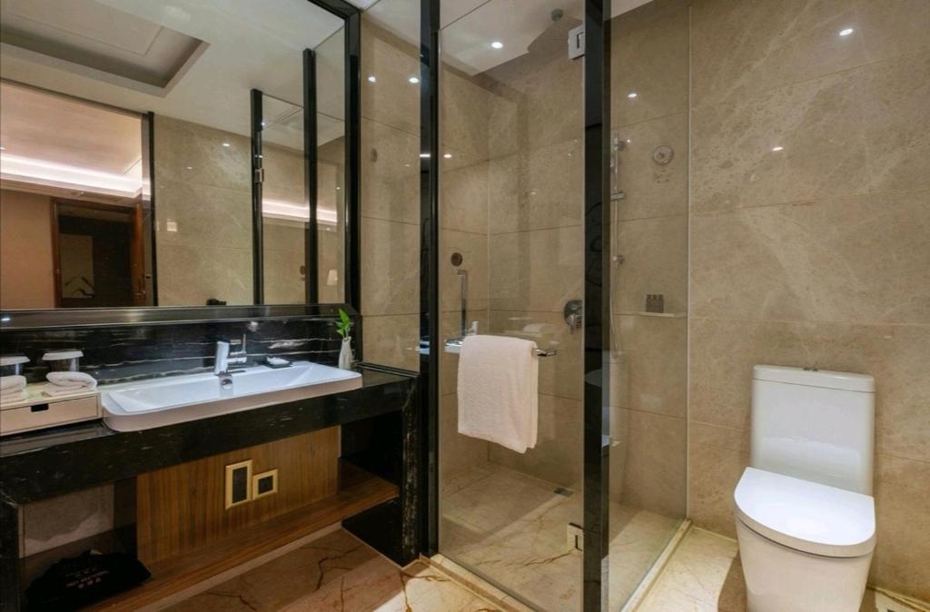 Двухместный (Двухместный номер Делюкс с 2 отдельными кроватями), Honder International Hotel