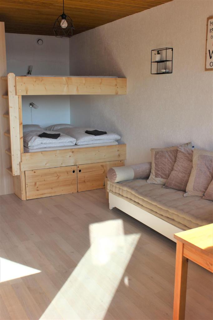 Studio sous les pistes avec vue sur la vallée photo 4