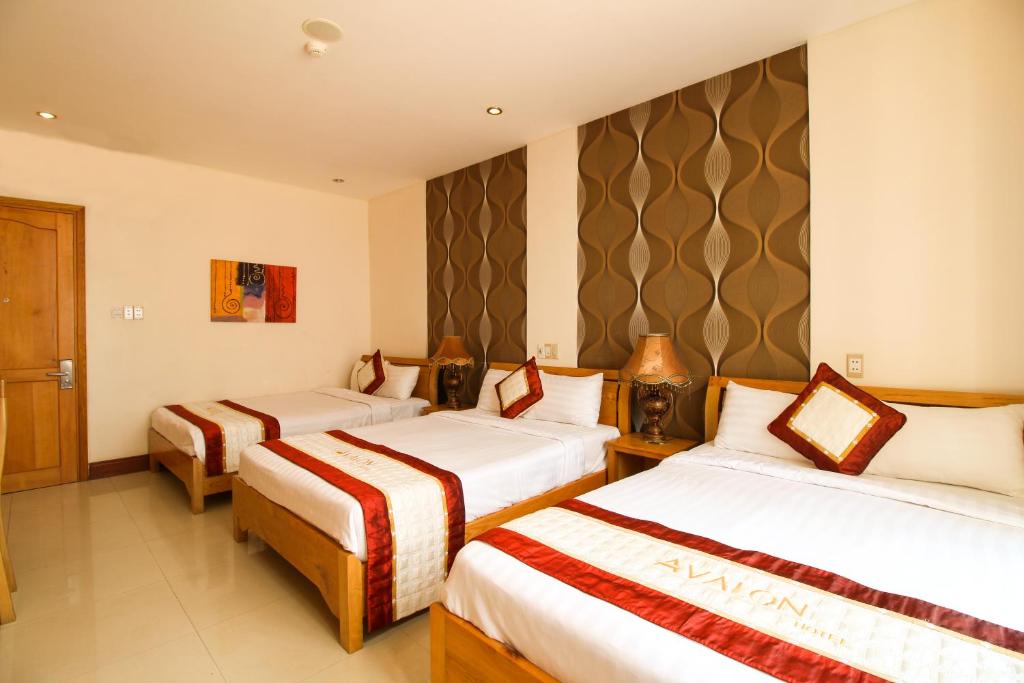 Трехместный (Улучшенный трехместный номер), Avalon Da Nang Hotel