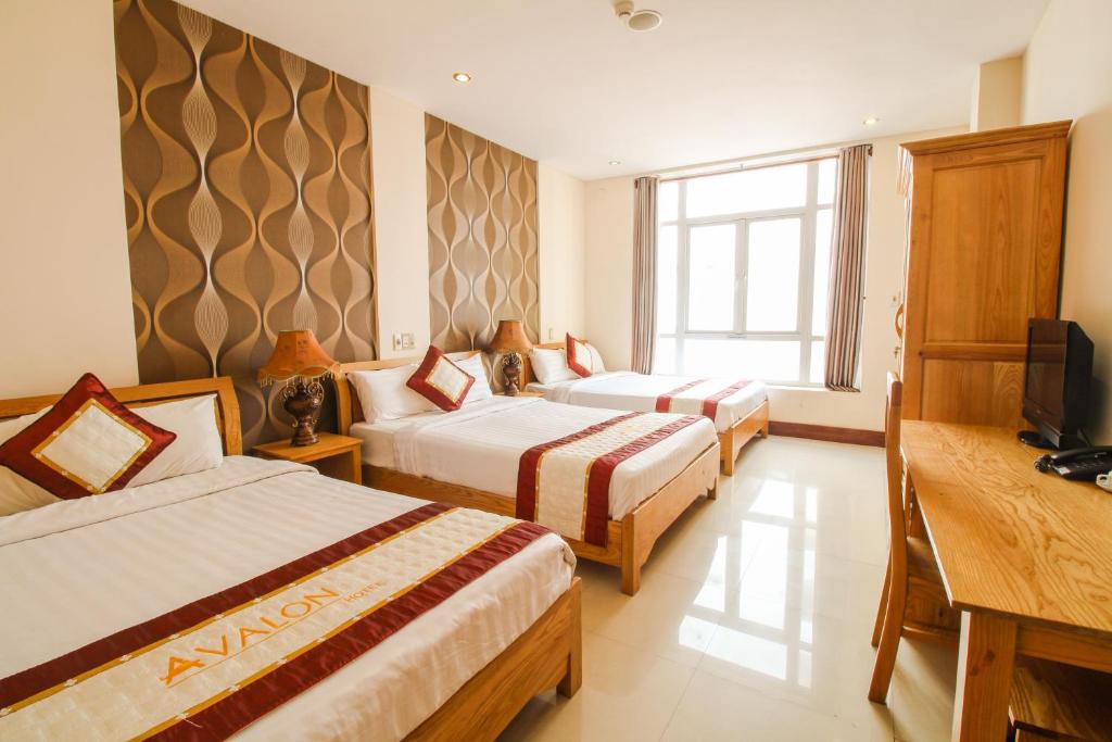 Трехместный (Улучшенный трехместный номер), Avalon Da Nang Hotel