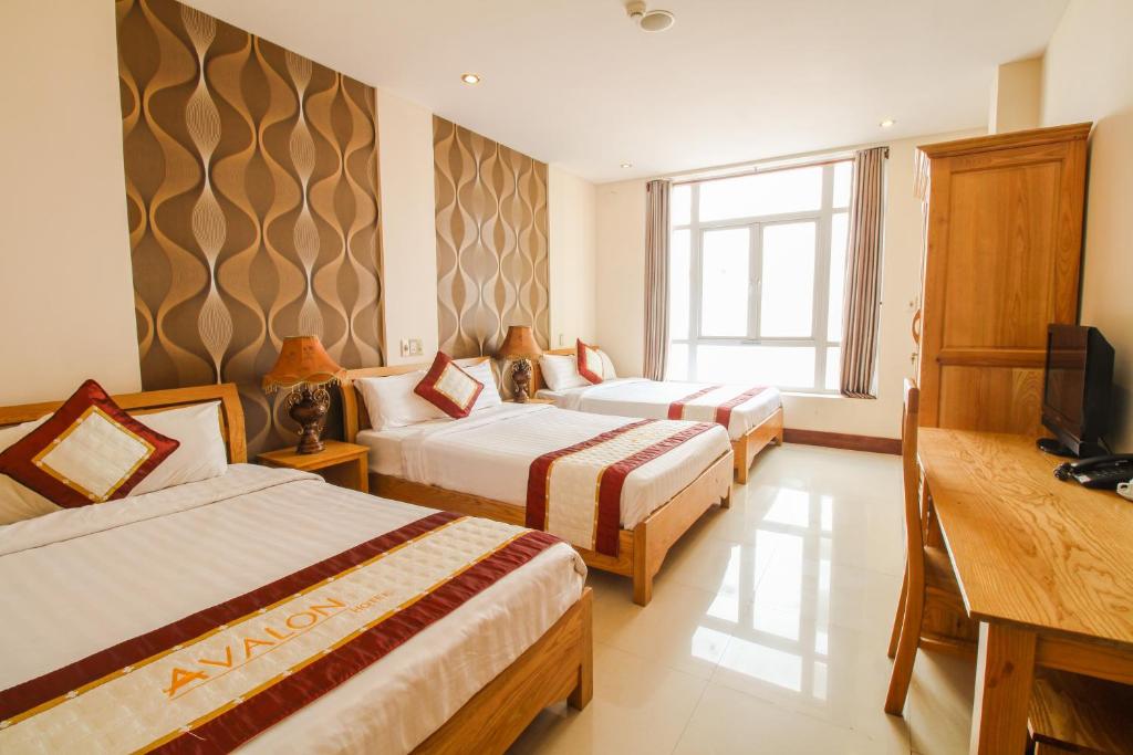 Трехместный (Улучшенный трехместный номер), Avalon Da Nang Hotel