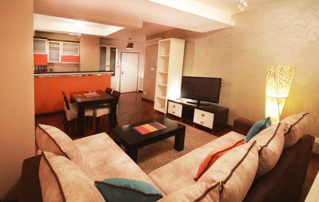 Апартаменты (Апартаменты с 1 спальней (для 4 взрослых)), Apartments Belgrade