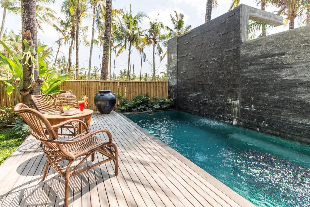 Вилла (Deluxe Two-Bedroom Villa with Private Pool and Free Benefit), De Ubud Villas & Spa
