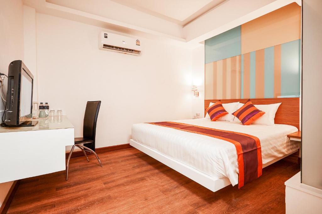 Двухместный (Двухместный номер Делюкс с 1 кроватью), Asoke Suites