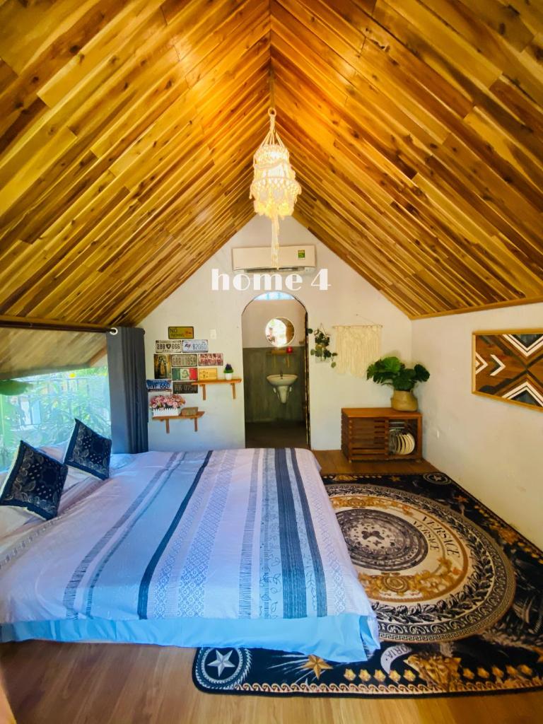 Двухместный (Двухместный номер с 1 кроватью и патио), Phố Đá Hotel