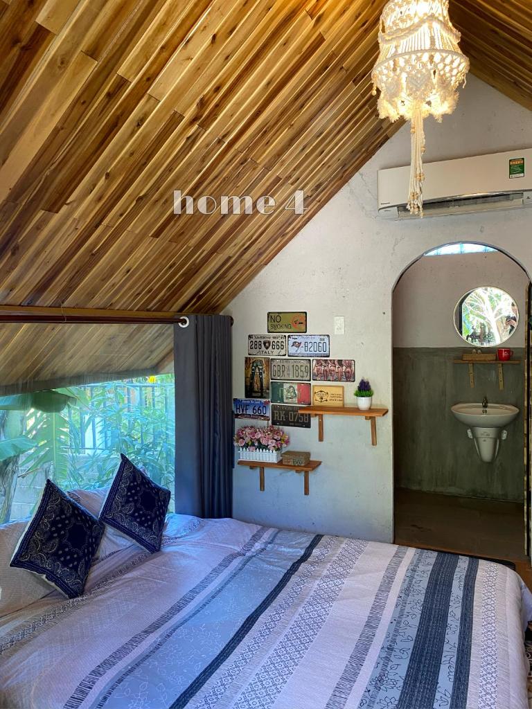 Двухместный (Двухместный номер с 1 кроватью и патио), Phố Đá Hotel