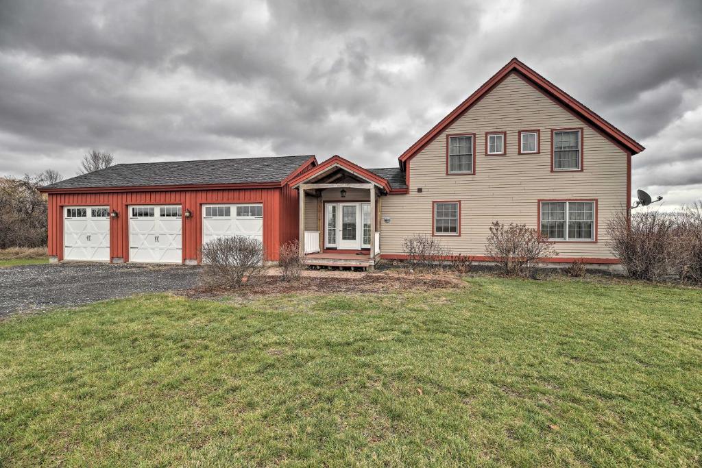 Waterfront Home with Dock and Beach on Lake Champlain!