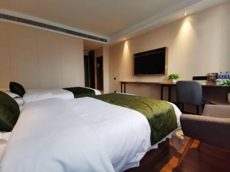 GreenTree Inn Anhui Lu’an Huoshan Yingjia Avenue Business Hotel photo 1